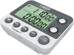 Digitale Keukentimer / Kookwekker - Dual 2 Tijden - Magnetisch - BrandNewCake (incl. Batterijen)