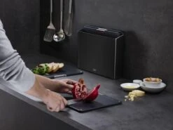 Joseph Joseph JosephJoseph - Folio - Steel - Snijplank - In Houder - Groot - Set Van 5 Stuks - Zwart -Merkloos Winkel 1200x899 75