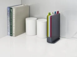 Joseph Joseph JosephJoseph - Index - Mini - Snijplank In Houder - Set Van 5 Stuks - Zilver -Merkloos Winkel 1200x900 145