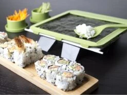YUGN Sushi Set Sushi Kit Sushi Maker - 7 Delig Met Sushi Mat - Sushi Maken Met Heerlijke Sushi Recepten - Cadeau Tip -Merkloos Winkel 1200x900 164