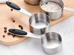 10-delige Set Maatlepels & Maatbekers - Hoogwaardig Roestvrij Staal (RVS) - Maatlepel Set - Maat Cups & Spoons - Met Exacte Hoeveelheden -Merkloos Winkel 1200x904 11