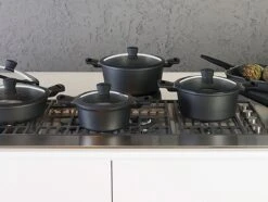 Sola Koekenpan Fair Cooking - Ø 28 Cm - Zwart/wit - Aluminium - Antiaanbaklaag -Merkloos Winkel 1200x905 5