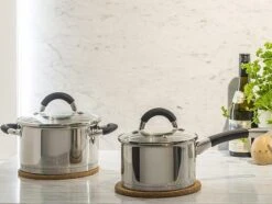 Sola Pannenset Venice - 4 Delig - Ø 16,16,18,20 Cm - Zilver - RVS - Sandwichbodem -Merkloos Winkel 1200x906 16