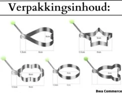 Merkloos Bwa Commerce Ei Ringen Set 5-delig - Ei Bakvorm - Poffertjesvorm - Ei Ring - Ei Vormpjes Bakken - Eierkoker - Eivorm - Eiring 8 Merkloos Bwa Commerce Ei Ringen Set 5-delig - Ei Bakvorm - Poffertjesvorm - Ei Ring - Ei Vormpjes Bakken - Eierkoker - Eivorm - Eiring -Merkloos Winkel 1200x907 26