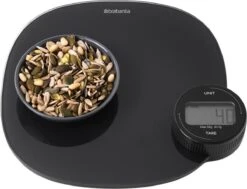 Brabantia Tasty+ Keukenweegschaal Digitaal - Geen Batterij Nodig - Dark Grey -Merkloos Winkel 1200x917 14