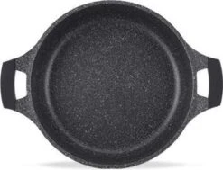 Royalty Line - Marble Soep/braadpan - Met Glazen Deksel Zwart - 20 CM. RL-BS20ML -Merkloos Winkel 1200x918 5