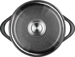 Smile 10-Delige Pannenset - Anti Aanbaklaag - Vaatwasser Bestendig - Zwart - MGK-17 -Merkloos Winkel 1200x919 7