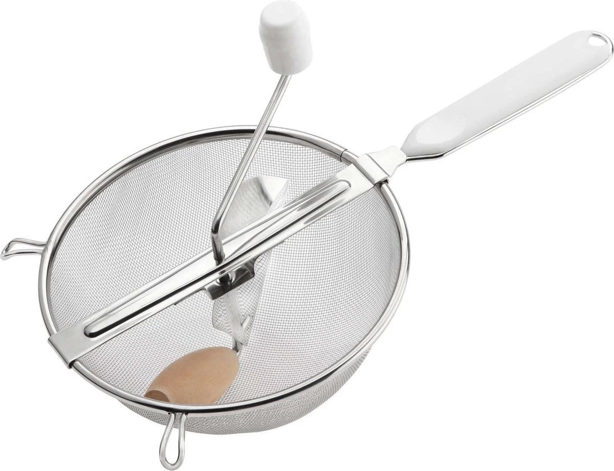 Westmark Standard Passeerzeef - 36,8x20,3x17cm - Kunststof - RVS 1 Westmark Standard Passeerzeef - 36,8x20,3x17cm - Kunststof - RVS