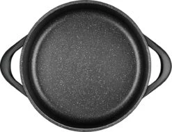 Smile 10-Delige Pannenset - Anti Aanbaklaag - Vaatwasser Bestendig - Zwart - MGK-17 -Merkloos Winkel 1200x921