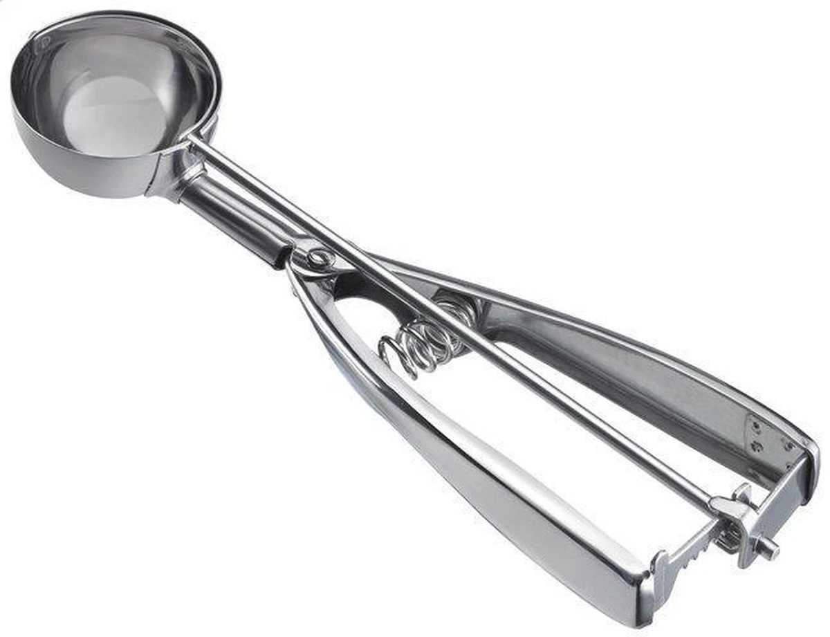 Nonna Ijslepel 22 Cm RVS - IJsschep - IJsboltang - Ø5cm 1 Nonna Ijslepel 22 Cm RVS - IJsschep - IJsboltang - Ø5cm