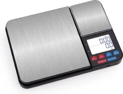 Juleika Keukenweegschaal Digitaal 2022 Ultra Nauwkeurig Precisie Weegschaal 2 Platforms - 0,01 G Tot 5 Kg - Inclusief Batterijen - Juwelen Koffiebonen -Merkloos Winkel 1200x923 4