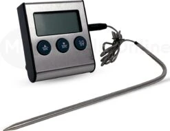 Merkloos MDO Vleesthermometer - Keukenthermometer - Digitaal - BBQ Thermometer - Oventhermometer - Kookthermometer- RVS