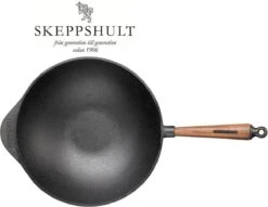 Skeppshult - Wokpan Walnoot Handgreep 32 Cm -Merkloos Winkel 1200x926 1