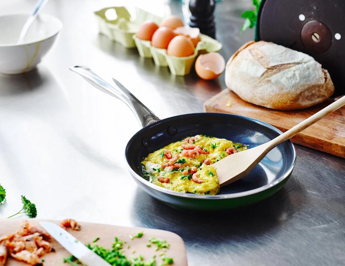 Dagelijkse Kost - Koekenpannenset 2-delig - ø20+28cm - Inductie - Anti-aanbak - PFAS-vrij 7 Dagelijkse Kost - Koekenpannenset 2-delig - ø20+28cm - Inductie - Anti-aanbak - PFAS-vrij - Afbeelding 7