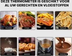 Vleesthermometer - BBQ Thermometer - Oventhermometer - Big Green Egg - Inclusief Sonde En Batterijen -Merkloos Winkel 1200x930 11