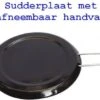 Handy Sudder Plaat Met Afneembaar Handvat