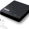 Imtex Koffie Weegschaal - Huishoudelijke Keukenweegschaal - Usb Rechargeable - Led Hidden Screen - Elektronische Weegschaal Met Hoge Temperatuurbestendige Timing - 0.1g Tot 3kg - Zwart