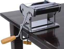 Excellent Houseware RVS Pastamachine Met Tafelgreep - 21 X 15 X 14 Cm