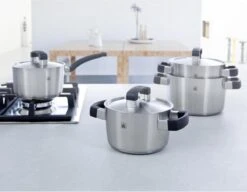 BK Conical Cool Pannenset - 4-delig - RVS – Geschikt Voor Alle Warmtebronnen -Merkloos Winkel 1200x935