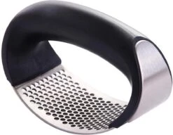 Merkloos Knoflook & Gemberpers Set - Knoflookpers - Met Gratis Borstel & Siliconen Peller - Zwart/Zilver - Vaatwasbestending - RVS Materiaal -Merkloos Winkel 1200x935 3