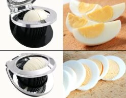 Multifunctionele Eiersnijder - RVS - Zwart/Zilver -Merkloos Winkel 1200x936 3