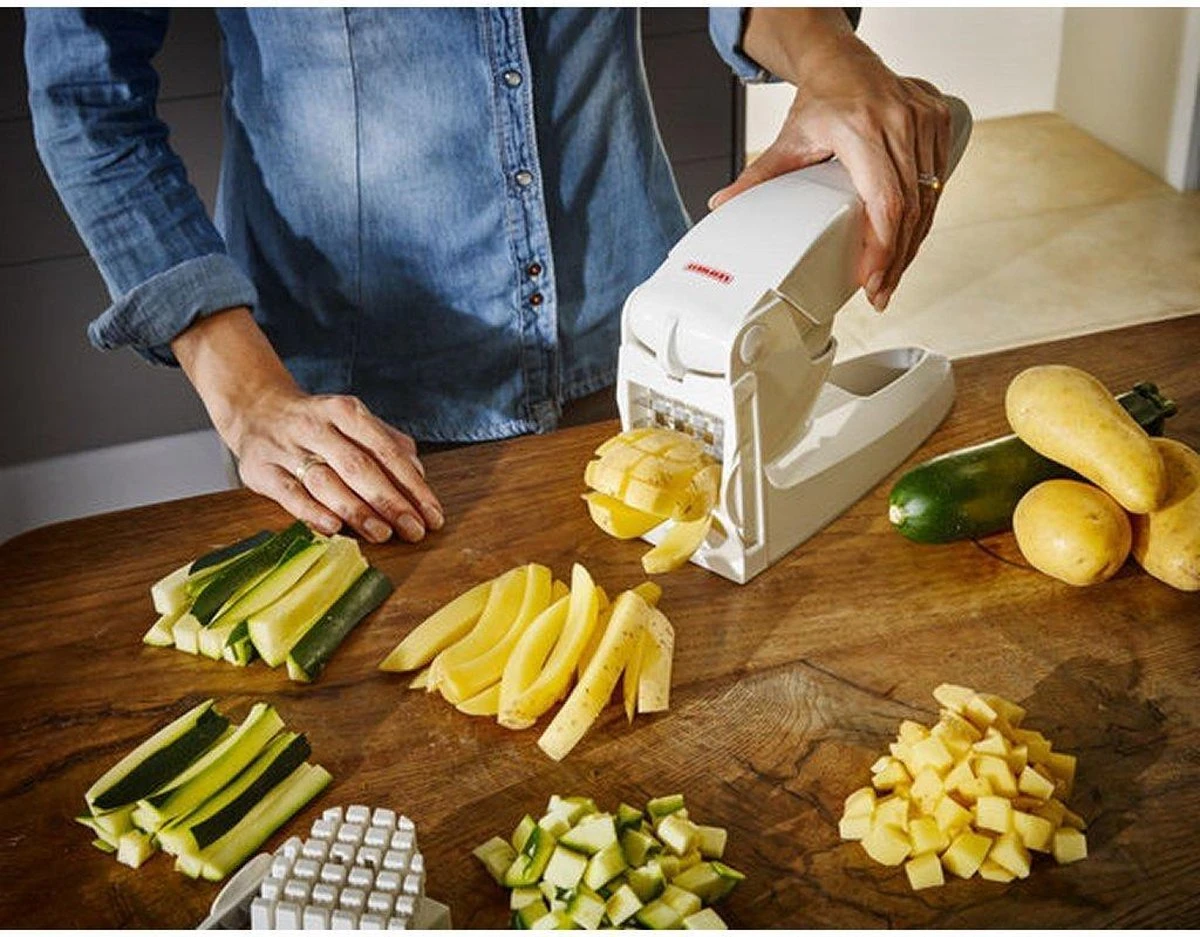 Leifheit Frietsnijder - Kunststof - Wit 4 Leifheit Frietsnijder - Kunststof - Wit - Afbeelding 4