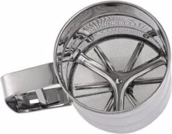 Professionele RVS Meelzeef - Bloemzeef - Poedersuikerzeef - Suikerzeef - Bakgerei - Stooier - Keuken Tafel -Roestvrij Staal - Draai Meel Zeef - Bloem Zeef - Poedersuiker Zeef - -Merkloos Winkel 1200x939 3