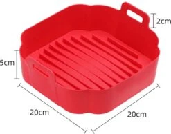 Consumerce® Premium Vierkante Siliconen Bakplaat Voor AirFryer XL Grijs (18cm) – AirFryer Accesoires – AirFryer Bakjes Siliconen – AirFryer Siliconen Bakje – AirFryer Bakpapier Siliconen – AirFryer Bakpapier XL – AirFryer Bakje AirFryer Bakvorm 7 Consumerce® Premium Vierkante Siliconen Bakplaat Voor AirFryer XL Grijs (18cm) – AirFryer Accesoires – AirFryer Bakjes Siliconen – AirFryer Siliconen Bakje – AirFryer Bakpapier Siliconen – AirFryer Bakpapier XL – AirFryer Bakje AirFryer Bakvorm -Merkloos Winkel 1200x941 7