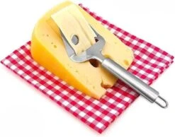 RVS Zilver Kaasschaaf - Multifunctioneel - Voor Jonge Kaas- Cheese Slicer- Met Ophangoog- -Merkloos Winkel 1200x942 3