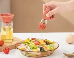 Janse - Olie Dispenser - Oliefles - Olijfolie Fles Met Siliconen Opzetborstel - Oliedispenser - Bbq Accessoires - Bakkwast - Bakken - Cooking Oil Dispenser - Terracotta -Merkloos Winkel 1200x944 12