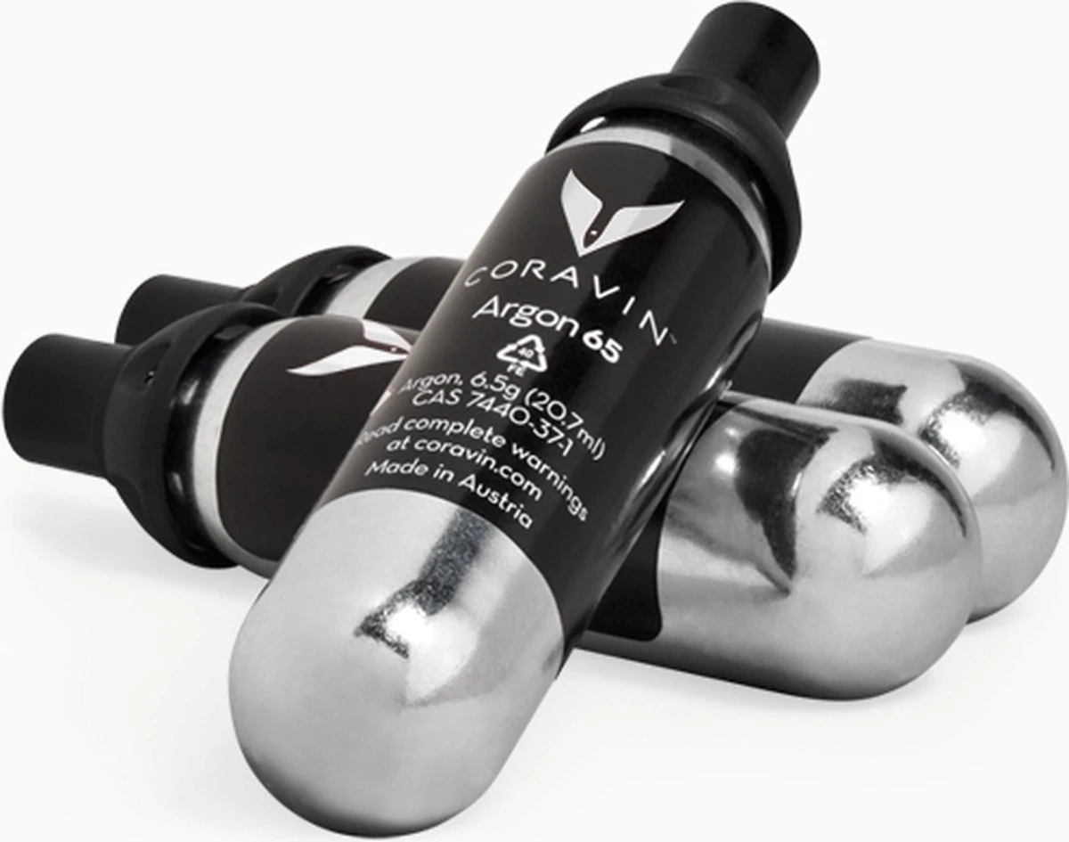 Coravin - Pure Capsules Set Of 3 Pieces 2 Coravin - Pure Capsules Set Of 3 Pieces - Afbeelding 2