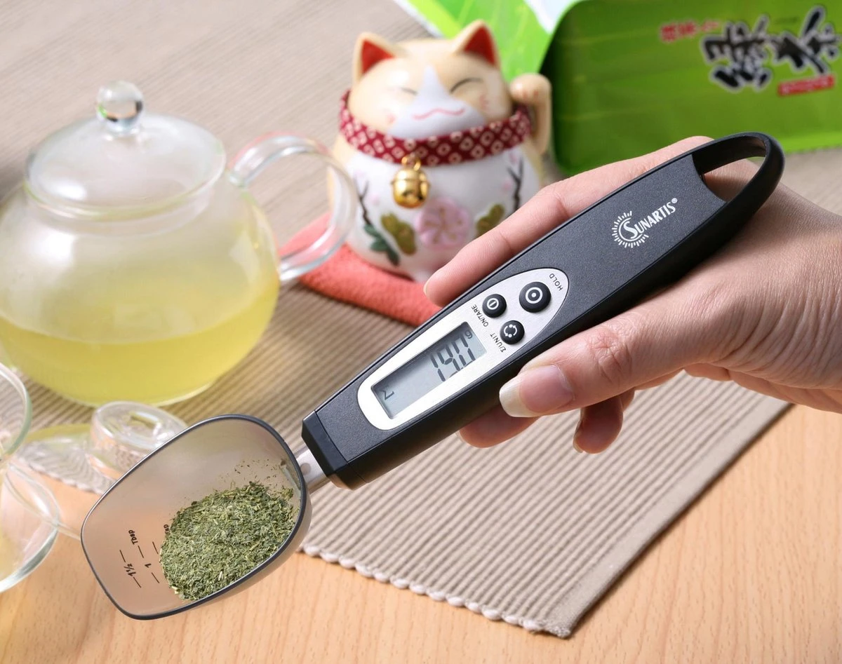 Sunartis - Lepelweegschaal - Weeglepel - Digitaal - Tot 300 Gram 2 Sunartis - Lepelweegschaal - Weeglepel - Digitaal - Tot 300 Gram - Afbeelding 2