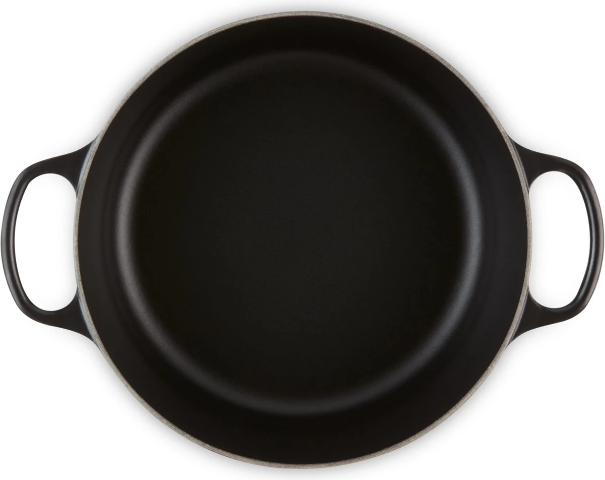 Le Creuset Signature Braadpan - 4,2 L - 24 Cm - Zwart 4 Le Creuset Signature Braadpan - 4,2 L - 24 Cm - Zwart - Afbeelding 4
