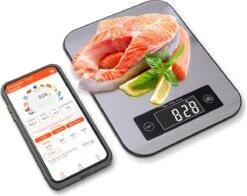Smart Nutrition Scale - Keukenweegschaal - Digitaal & Bluetooth - APP Voor Android En IOS - Maximum Capaciteit 5 KG -Merkloos Winkel 1200x953 10