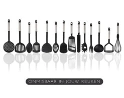 Kookgerei Set - Zwart - 42-delig - Keukengerei -Merkloos Winkel 1200x953 7