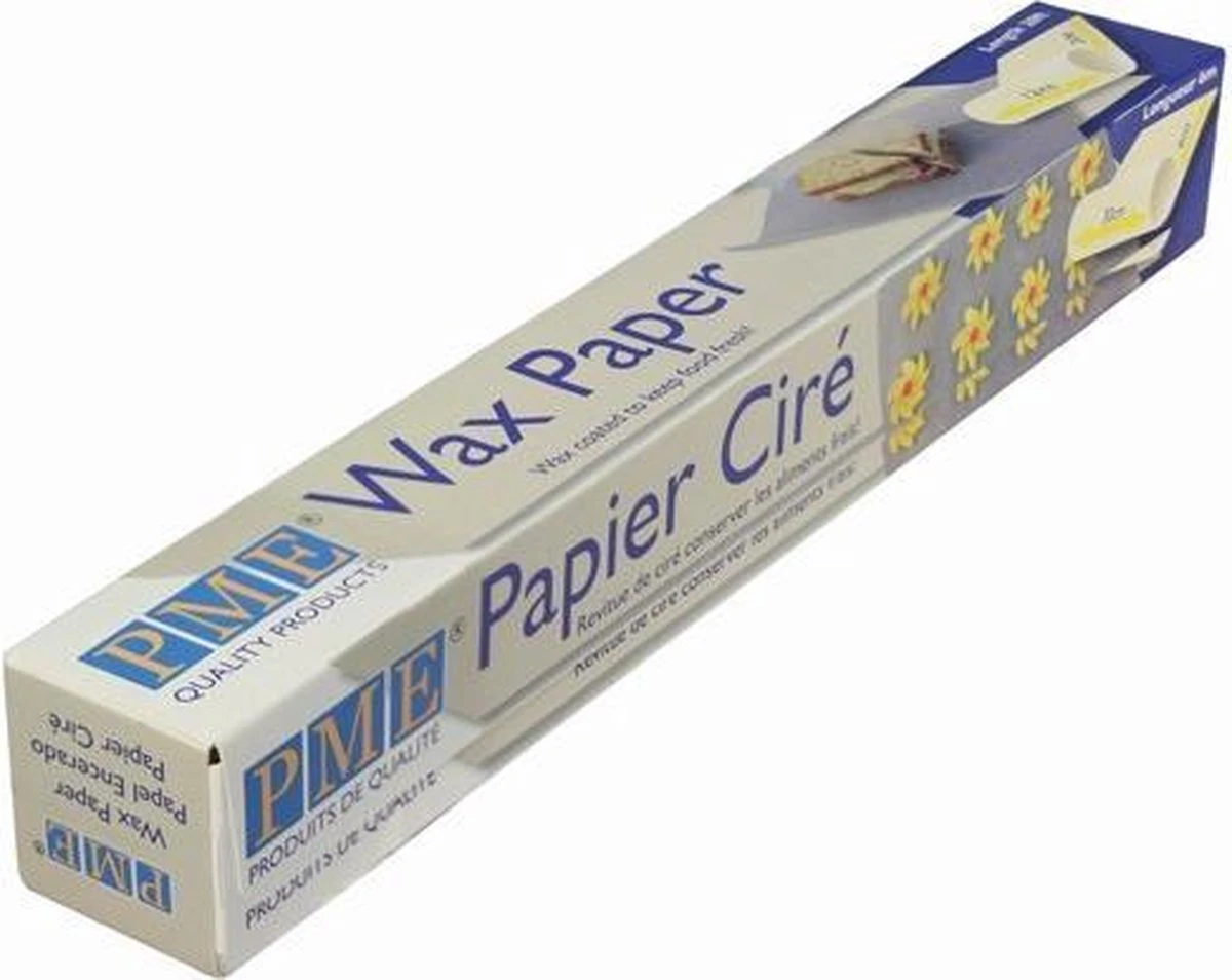 PME Wax Vershoudpapier - Op Rol - 15m 1 PME Wax Vershoudpapier - Op Rol - 15m
