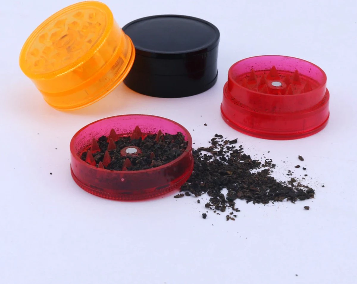 Grinder - Kruiden - Crusher - Plastic - Groen 7 Grinder - Kruiden - Crusher - Plastic - Groen - Afbeelding 7