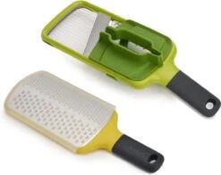 Mandoline En Rasp Set, Geel/Groen, RVS - Joseph Joseph | Go-to