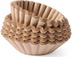 Bravilor Koffiefilter Filterpapier - Ongebleekt 85/245 Mm - 1000 Stuks