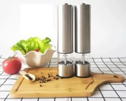 MD-Goods ® Elektrische Peper En Zoutmolen Set - Pepermolen - RVS - Cadeau - Restaurant Kwaliteit -Merkloos Winkel 1200x960 13