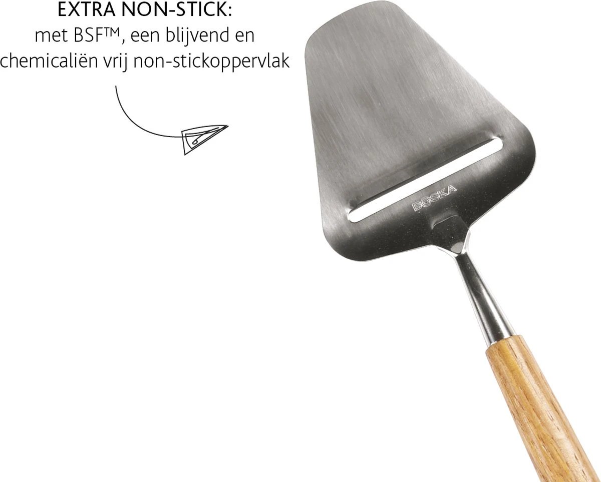 Boska Kaasschaaf Oslo - Kaaschaaf Harde Kaas - Kaasschaaf Voor Oude Kaas - Kaasschaaf Houten Handvat - RVS - Keukengerei - Keuken Accessoires - 10 Jaar Garantie 6 Boska Kaasschaaf Oslo - Kaaschaaf Harde Kaas - Kaasschaaf Voor Oude Kaas - Kaasschaaf Houten Handvat - RVS - Keukengerei - Keuken Accessoires - 10 Jaar Garantie - Afbeelding 6
