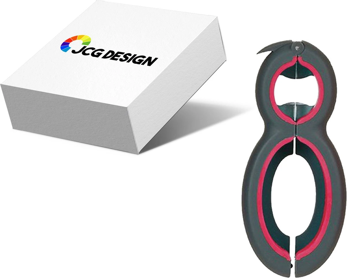 Multifunctionele Opener - 6-in-1 Keuken Hulp - Ouderen Opener - Fles Opener - Bier Opener - Pot Opener - Zak Opener - Veiligheidszegels Verwijderen - Doppen Losdraaien - Allesopener - Zwart/Rood 11 Multifunctionele Opener - 6-in-1 Keuken Hulp - Ouderen Opener - Fles Opener - Bier Opener - Pot Opener - Zak Opener - Veiligheidszegels Verwijderen - Doppen Losdraaien - Allesopener - Zwart/Rood - Afbeelding 11