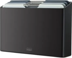 Joseph Joseph JosephJoseph - Folio - Snijplank - In Houder - Groot - Set Van 5 Stuks - Grijs -Merkloos Winkel 1200x967 2