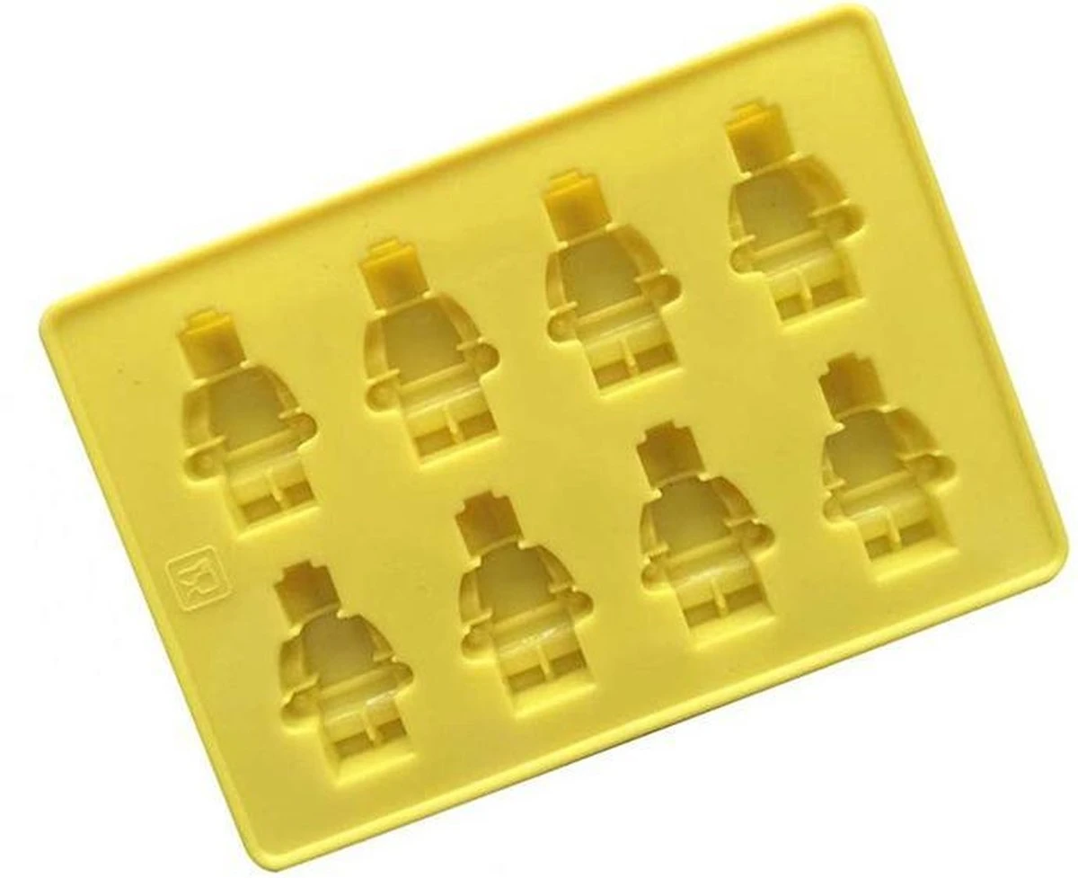 Merkloos Brick Robot Siliconen Ijsbakvormset - 3 Delig 6 Merkloos Brick Robot Siliconen Ijsbakvormset - 3 Delig - Afbeelding 6