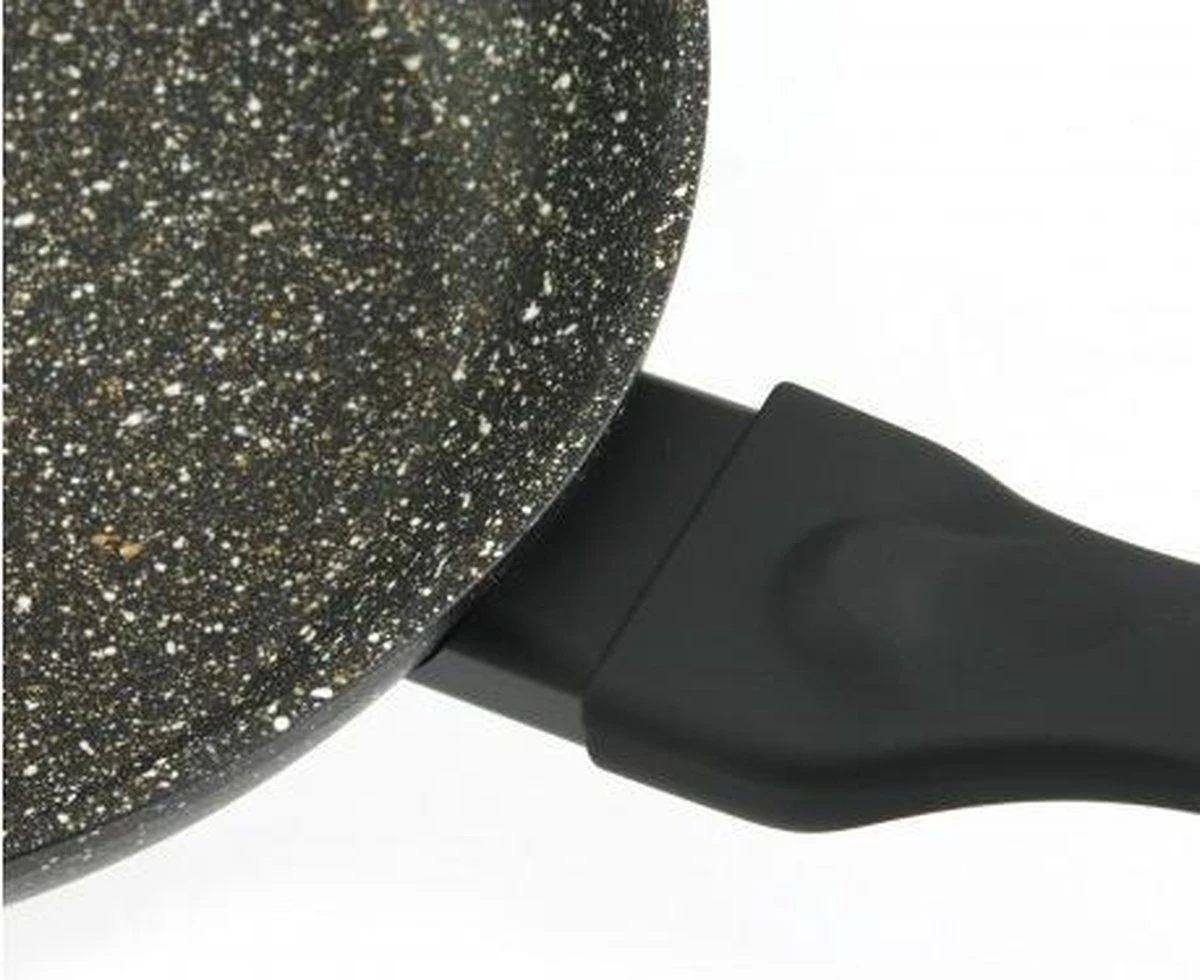 Klausberg 7293 - Wokpan - Ø24 Cm - Marmer/Keramische Coating - Alle Warmtebronnen - Zwart 2 Klausberg 7293 - Wokpan - Ø24 Cm - Marmer/Keramische Coating - Alle Warmtebronnen - Zwart - Afbeelding 2