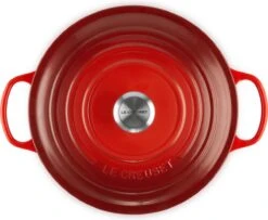 Le Creuset Braadpan Signature Kersenrood - ø 28 Cm / 6.7 Liter -Merkloos Winkel 1200x988 4