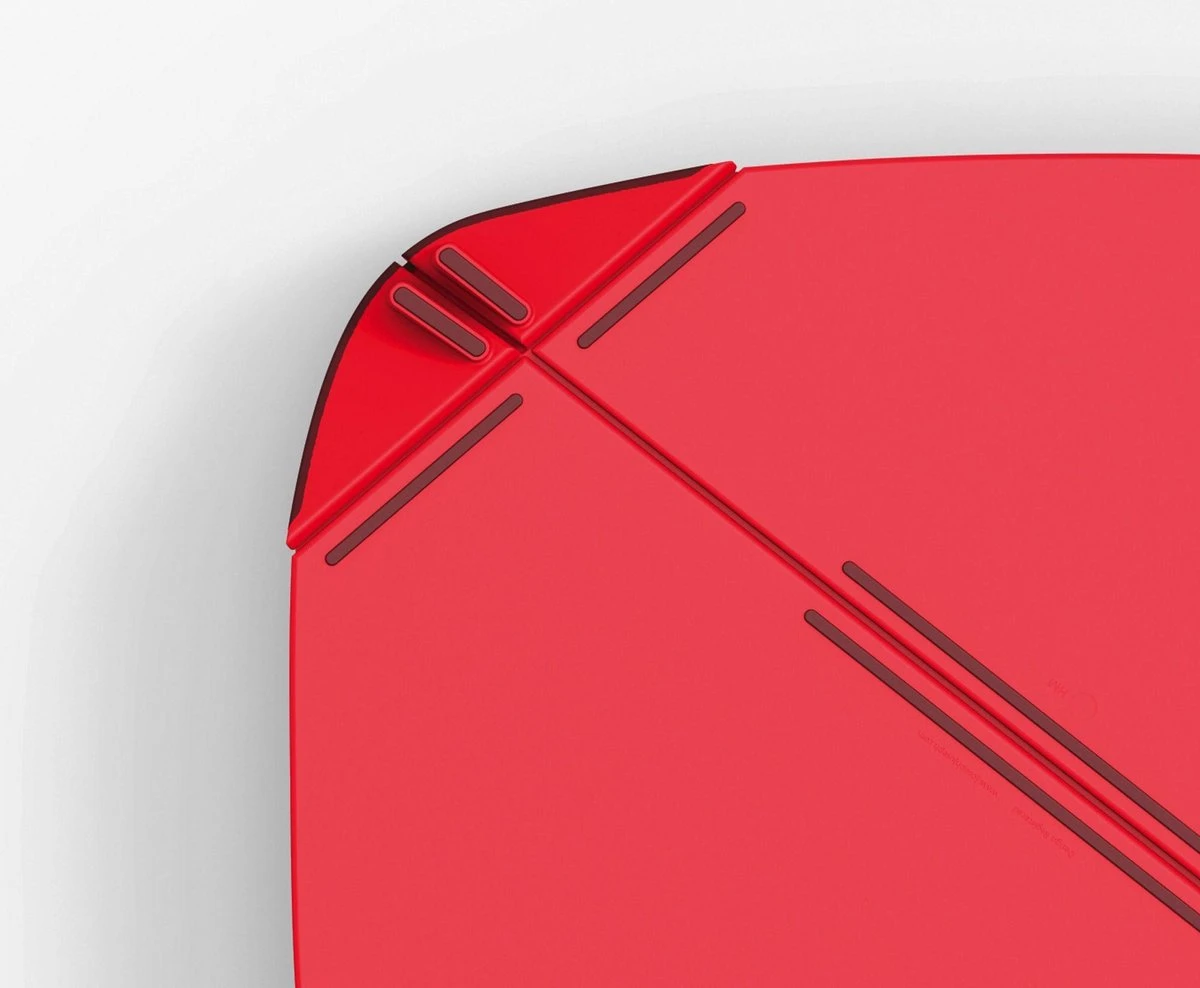 Snijplank - Opvouwbaar - Rood - Joseph Joseph | Duo 4 Snijplank - Opvouwbaar - Rood - Joseph Joseph | Duo - Afbeelding 4