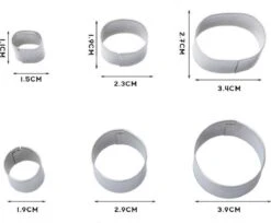 BOTC Uitsteekvorm Ster - Koekvormpjes Set- Hart- Ster-Bloem-Ronde Koekjes Vormen - 24 Stuks - Uitstekers - Koekjes -Merkloos Winkel 1200x991 11