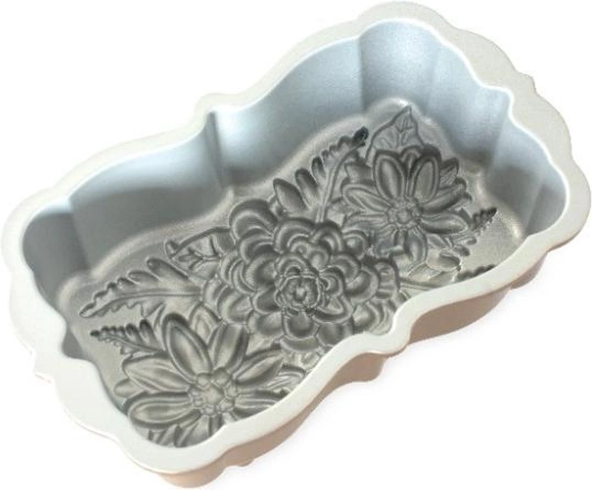 Bakvorm "Wildflower Loaf Pan" - Nordic Ware |Spring & Summer Toffee 2 Bakvorm "Wildflower Loaf Pan" - Nordic Ware |Spring & Summer Toffee - Afbeelding 2