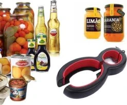 LOUZIR 6 In 1 Blikopener- Flesopener- Potopener- Deksel Opener- Gereedschap Om Doppen Van Flessen En Potten Te Verwijderen -Merkloos Winkel 1200x994 6